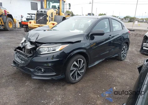 2019 Honda Hr-V Sport z USA, uszkodzony, nr VIN 3CZRU6H12KG726785